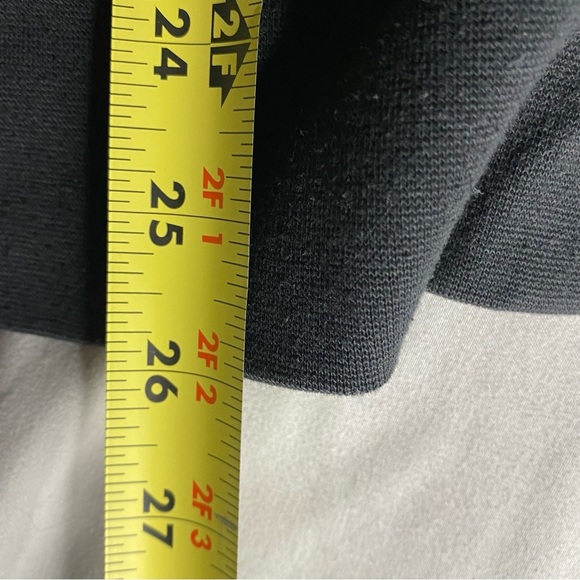 The North Face Men's Sz Large 1/4 Zip Pullover Logo Black Hoodie Sweatshirt - Picture 10 of 10